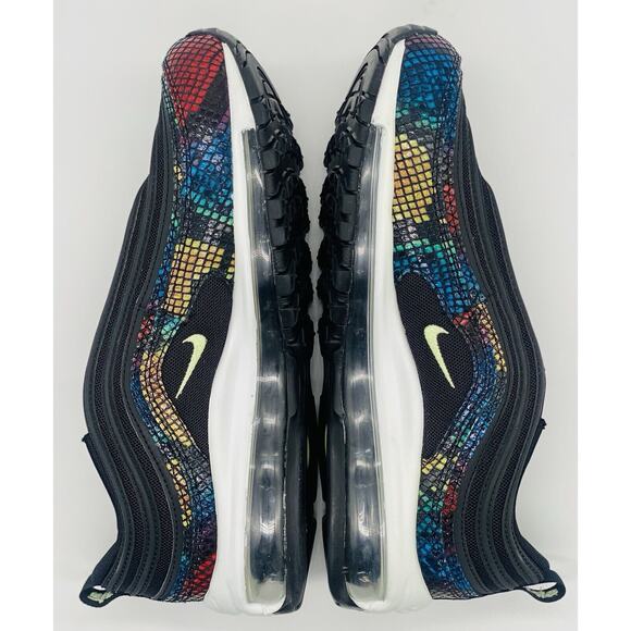 NEW Nike Air Max 97 SE Rainbow Snake Black Multicolor CW5595-002 Women’s Size 8 - Picture 5 of 6